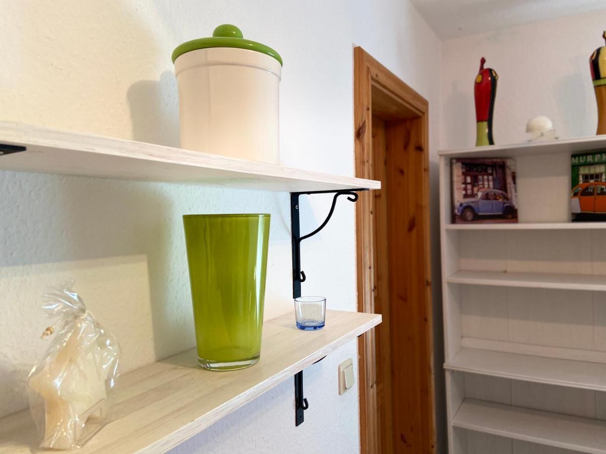 Apartment Emil Im Eg Mit Garten In Suhl Bagian luar foto