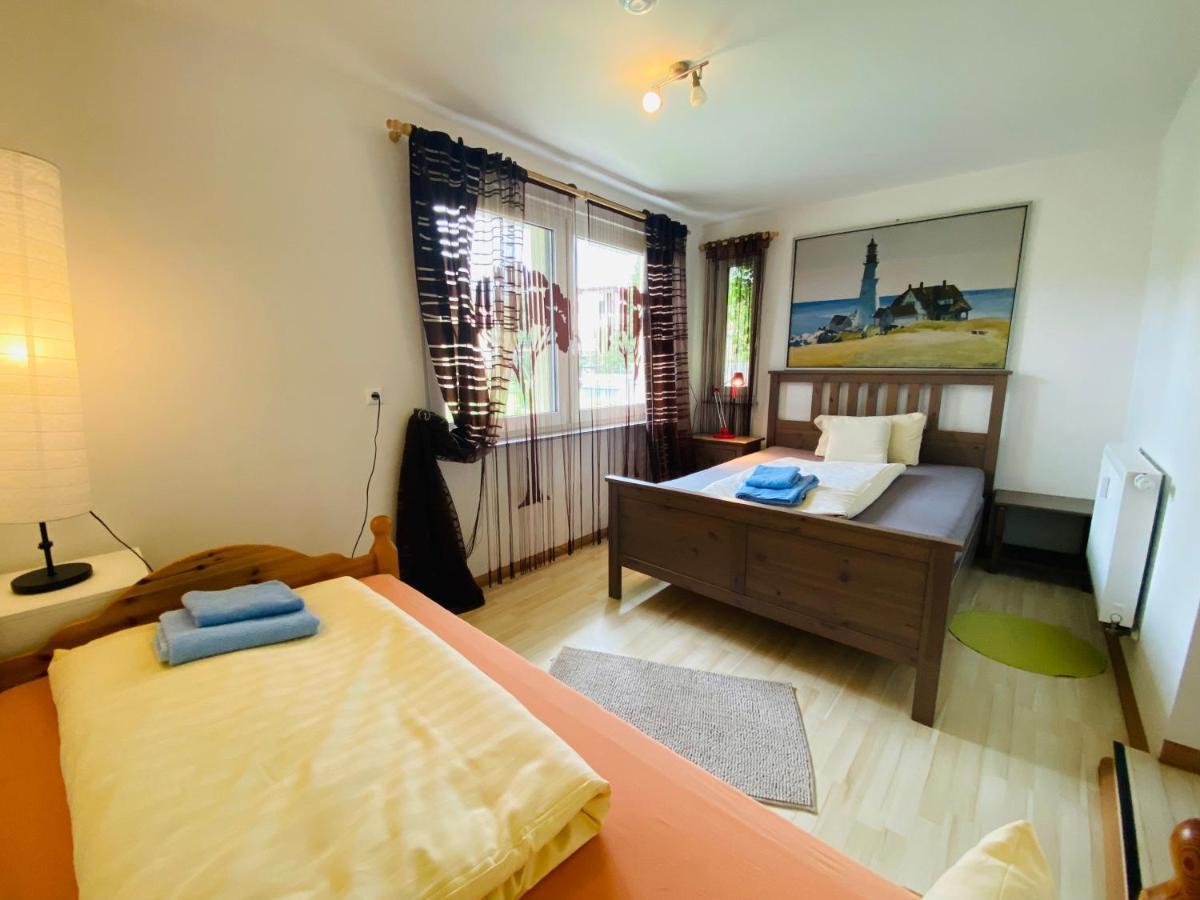 Apartment Emil Im Eg Mit Garten In Suhl Bagian luar foto