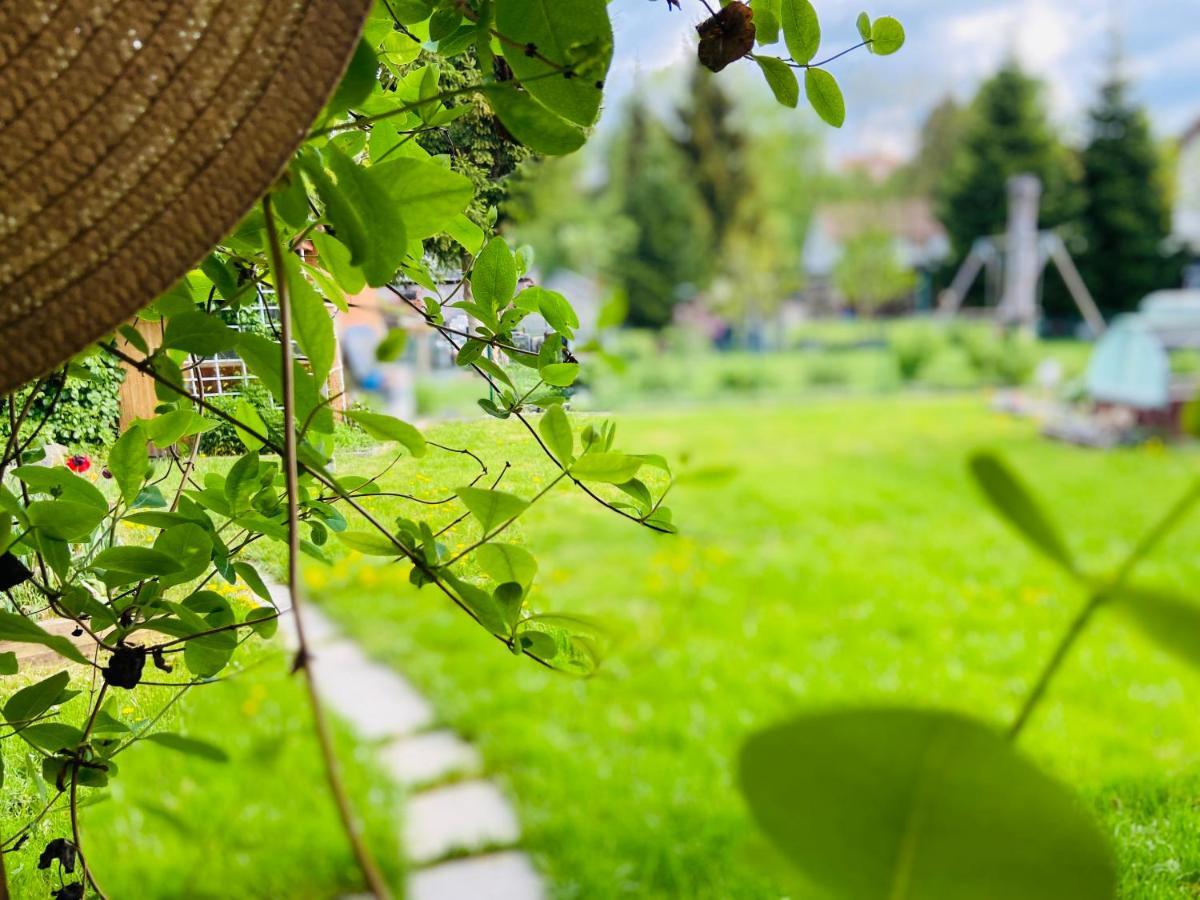 Apartment Emil Im Eg Mit Garten In Suhl Bagian luar foto